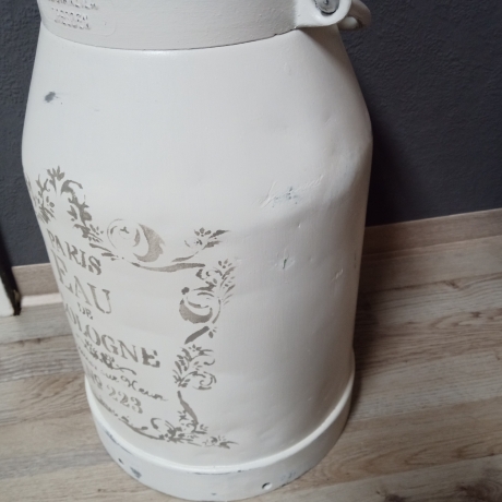 20L Milchkanne, upcycled, shabby look, Einzelstück