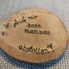 Untersetzer aus Baumscheiben