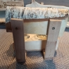 Schnapsbankal aus Holz