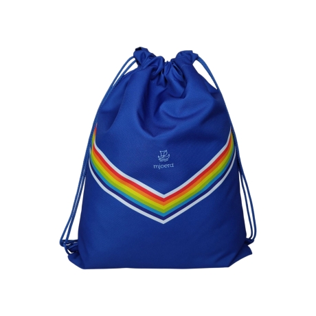 Regenbogen-Sportbeutel – mit Retro-Vibes