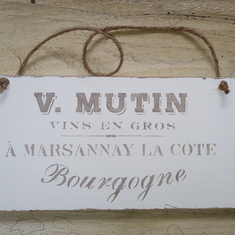 Dekoschild,shabby, V- Mutin..., Einzelstück, upcycled