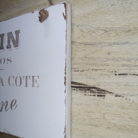 Dekoschild,shabby, V- Mutin..., Einzelstück, upcycled
