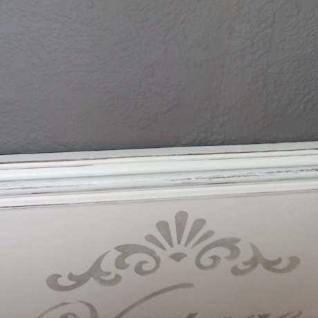 gerahmtes Bild, shabby, vintage, upcycled, Einzelstück