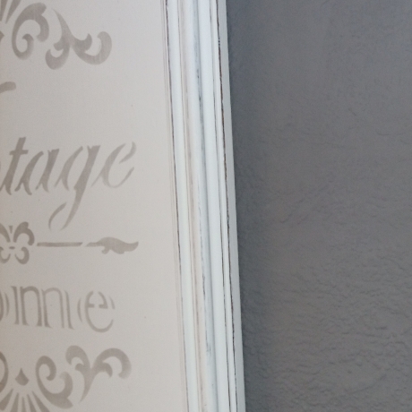 gerahmtes Bild, shabby, vintage, upcycled, Einzelstück