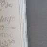 gerahmtes Bild, shabby, vintage, upcycled, Einzelstück
