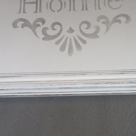 gerahmtes Bild, shabby, vintage, upcycled, Einzelstück