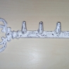 Schlüsselleiste, Gusseisen, shabby, upcycled, Nr.1