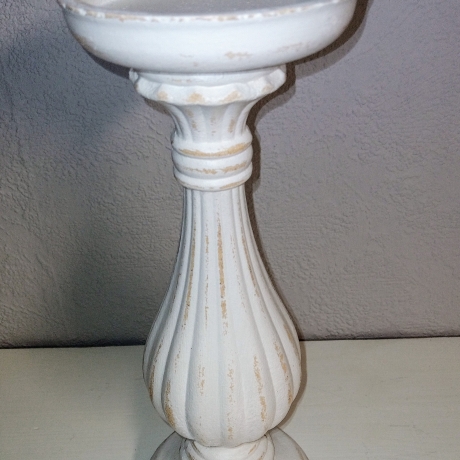 Kerzenständer, Holz,shabby, vintage,upcycled, Einzelstück