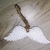 kleine Flügel, Keraflott, weiß, handmade