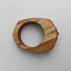 #1 Ring Holz Eiche (Wooden Ring Oak ⌀ 18mm) Schmuck Holzring