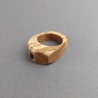 #1 Ring Holz Eiche (Wooden Ring Oak ⌀ 18mm) Schmuck Holzring