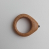 #2 Ring Holz Buche (Wooden Ring Beech ⌀ 18mm) Schmuck Holzring