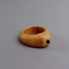 #2 Ring Holz Buche (Wooden Ring Beech ⌀ 18mm) Schmuck Holzring