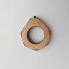 #4 Ring Holz Sperrholz (Wooden Plywood ⌀ 18mm) Schmuck Holzring