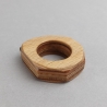 #4 Ring Holz Sperrholz (Wooden Plywood ⌀ 18mm) Schmuck Holzring