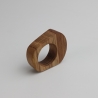#5 Ring Holz Eiche (Wooden Ring Oak ⌀ 18,5mm) Schmuck Holzring