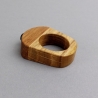 #5 Ring Holz Eiche (Wooden Ring Oak ⌀ 18,5mm) Schmuck Holzring