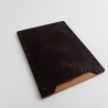 #1 Holzportmonnaie Sperrholz Leder braun (Wallet Plywood Leather)