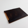 #1 Holzportmonnaie Sperrholz Leder braun (Wallet Plywood Leather)