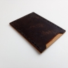 #1 Holzportmonnaie Sperrholz Leder braun (Wallet Plywood Leather)