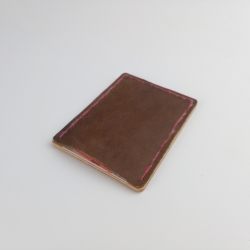 #3 Holzportmonnaie Sperrholz Leder Braun (Wallet Plywood Leather)