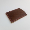 #3 Holzportmonnaie Sperrholz Leder Braun (Wallet Plywood Leather)