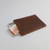 #3 Holzportmonnaie Sperrholz Leder Braun (Wallet Plywood Leather)