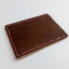 #3 Holzportmonnaie Sperrholz Leder Braun (Wallet Plywood Leather)