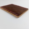 #3 Holzportmonnaie Sperrholz Leder Braun (Wallet Plywood Leather)