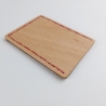 #3 Holzportmonnaie Sperrholz Leder Braun (Wallet Plywood Leather)