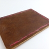 #3 Holzportmonnaie Sperrholz Leder Braun (Wallet Plywood Leather)