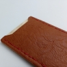 #4 Holzportmonnaie Sperrholz Leder Braun (Wallet Plywood Leather)
