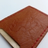 #4 Holzportmonnaie Sperrholz Leder Braun (Wallet Plywood Leather)