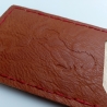 #4 Holzportmonnaie Sperrholz Leder Braun (Wallet Plywood Leather)