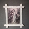 Bild mit Holzrahmen, shabby, vintage, upcycled, Einzelstück
