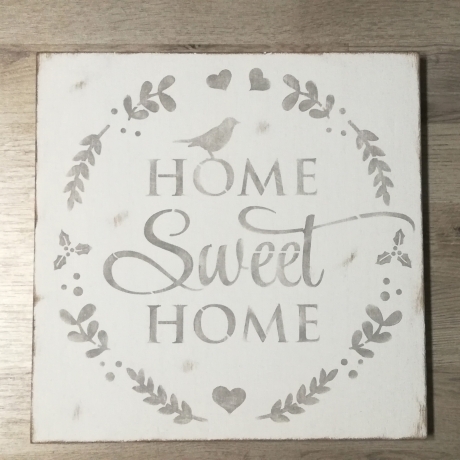 Dekobild shabby, upcycled, Einzelstück 