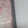 Shabby Chic Dekobild Upcycling Kunstwerk, Unikat im Vintage Stil