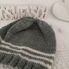 Set Babymütze Babysöckchen gestrickt Erstlingsausstattung