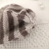 Babymütze gestrickt 0-3 Monate Erstlingsmütze Merinowolle