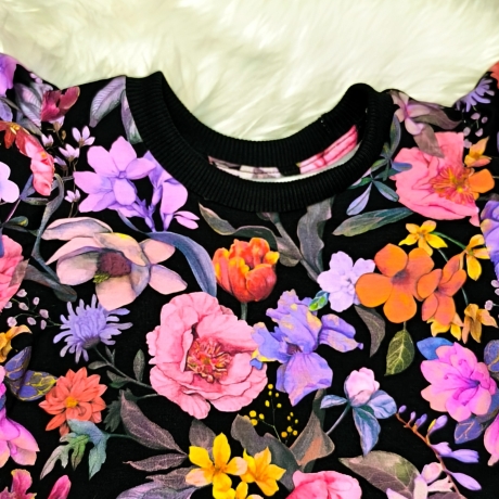 Mädchen T-Shirt mit Rüschenärmeln - Sommer Shirt - Gr. 62 - 146