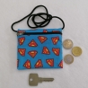 Brustbeutel Geldbeutel Brusttasche Superman Nähstudio Schöffel 