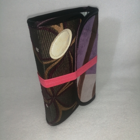 A6  Planer Notizbuch  lila rot  Skizzenbuch Organizer robust 