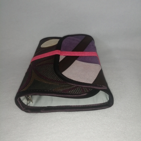 A6  Planer Notizbuch  lila rot  Skizzenbuch Organizer robust 