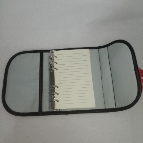 A6  Planer Notizbuch  lila rot  Skizzenbuch Organizer robust 