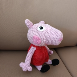 Peppa Wutz als Kuscheltier für Geburt, Geburtstag, Weihnachten 