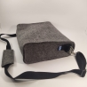 Schultertasche, Handtasche, Notebook, Tablettasche 100% Wollfilz