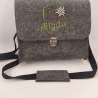 Schultertasche, Handtasche, Notebook, Tablettasche 100% Wollfilz
