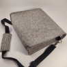 Schultertasche, Handtasche, Notebook, Tablettasche 100% Wollfilz