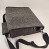 Schultertasche, Handtasche, Notebook, Tablettasche 100% Wollfilz