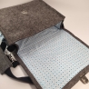 Schultertasche, Handtasche, Notebook, Tablettasche 100% Wollfilz